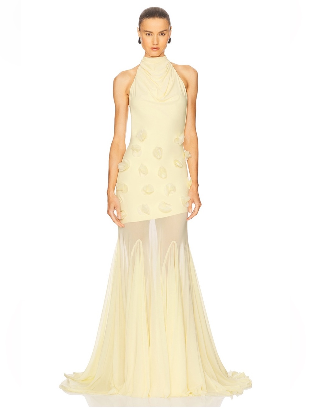Deme by Gabriella Celeste Gown in Butter Yellow